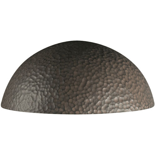 Ambiance LED 11 inch Hammered Iron Wall Sconce Wall Light