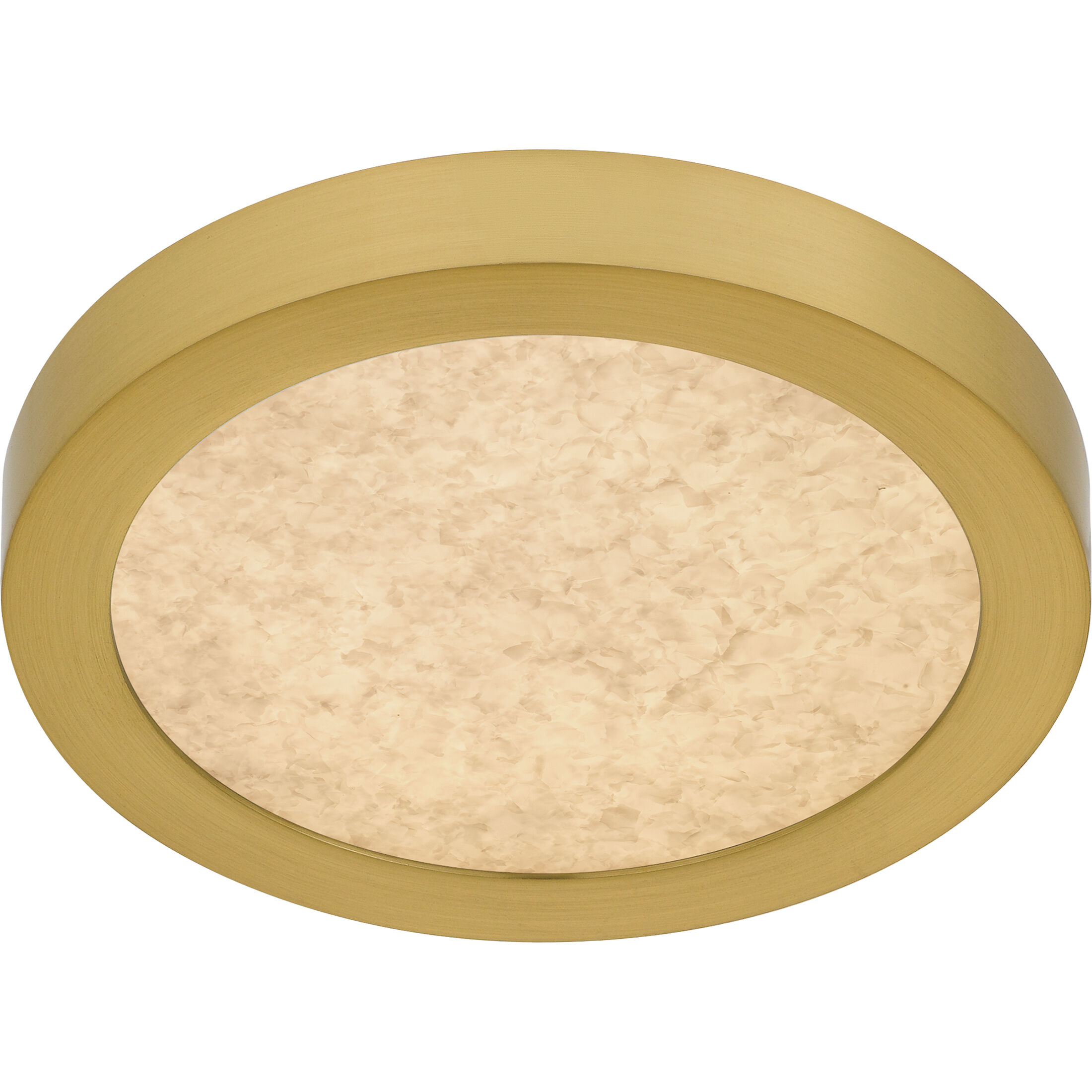 Outskirts LED 7.5 inch Brushed Gold Flush Mount Ceiling Light, Small