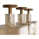 Zerdomo Smoke Luster Decanters, Set of 3