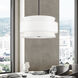 Fontana 4 Light 18 inch Bronze Pendant Chandelier Ceiling Light