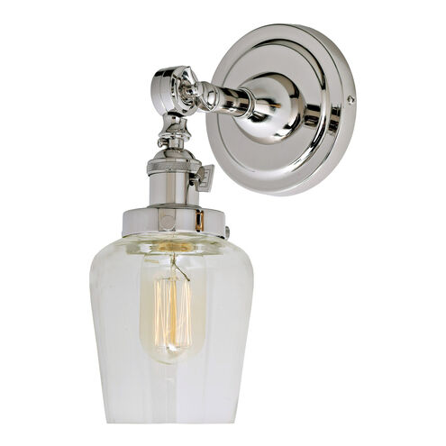 Soho Liberty 1 Light 5 inch Polished Nickel Wall Sconce Wall Light, Swivel