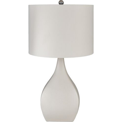 Hinton 25.5 inch 100 watt Off-White Table Lamp Portable Light