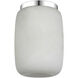 Kelly Wearstler Formosa LED 5.25 inch Alabaster and Polished Nickel Elongated Flush Mount Ceiling Light