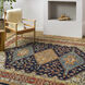 Reign 144 X 108 inch Navy Rug in 9 X 12, Rectangle