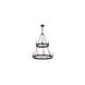 Noble 16 Light 38 inch Black/Natural Aged Brass Chandelier Ceiling Light in E26 Medium ST64