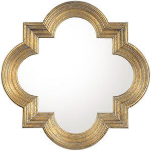 Mirror 34 X 34 inch Antique Gold Wall Mirror