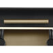 Caillier 39 watt 35.25 inch Black Picture Light Wall Light