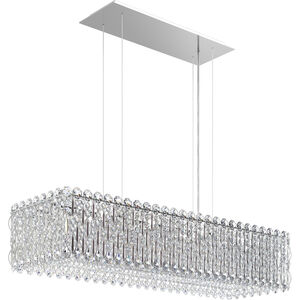 Sarella 13 Light 37 inch White Island Light Ceiling Light in Swarovski