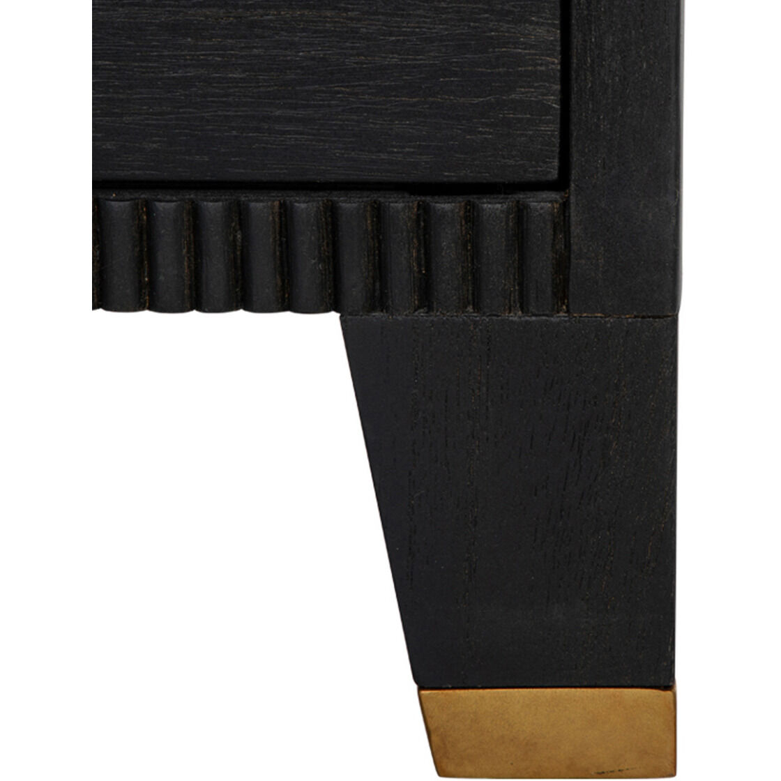 Maison Brushed Black / Stained Gold Chest