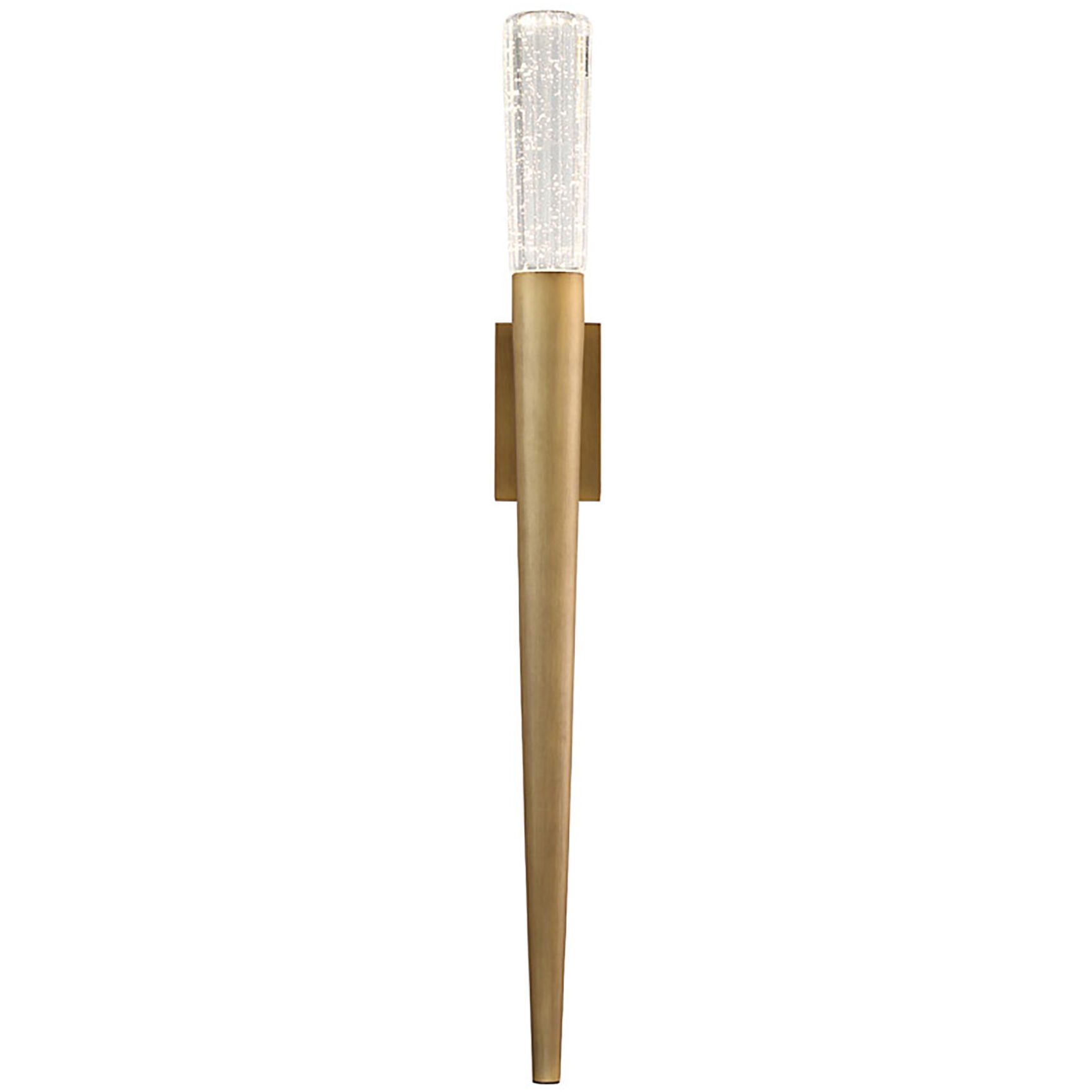 Scepter Wall Sconce Wall Light in Aged Brass