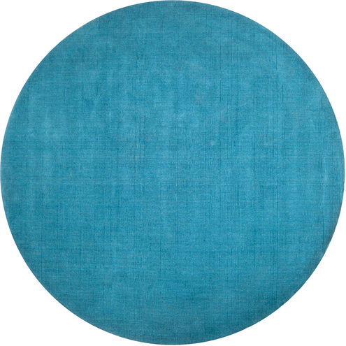 Mystique 117 inch Bright Blue Rugs, Wool