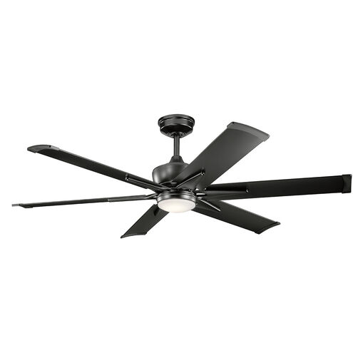 Szeplo Patio 60 inch Satin Black Ceiling Fan