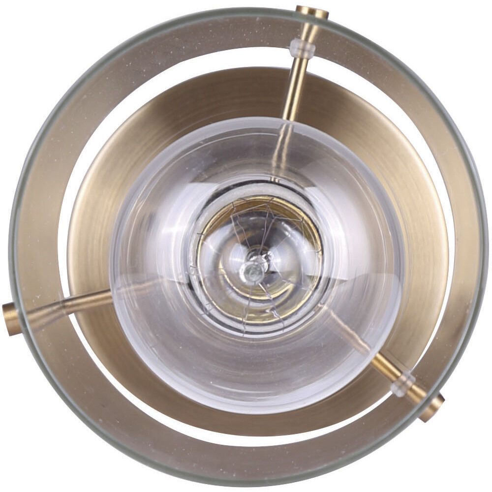 Madison 1 Light 5 inch Gold Pendant Ceiling Light