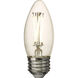 Branded Lamps LED T - Torpedo M - E-26 Medium 5 watt 120 2700K Light Bulb