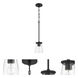 Connell 1 Light 5 inch Flat Black Mini Pendant Ceiling Light