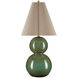 Kindred 33.5 inch 150 watt Green Table Lamp Portable Light