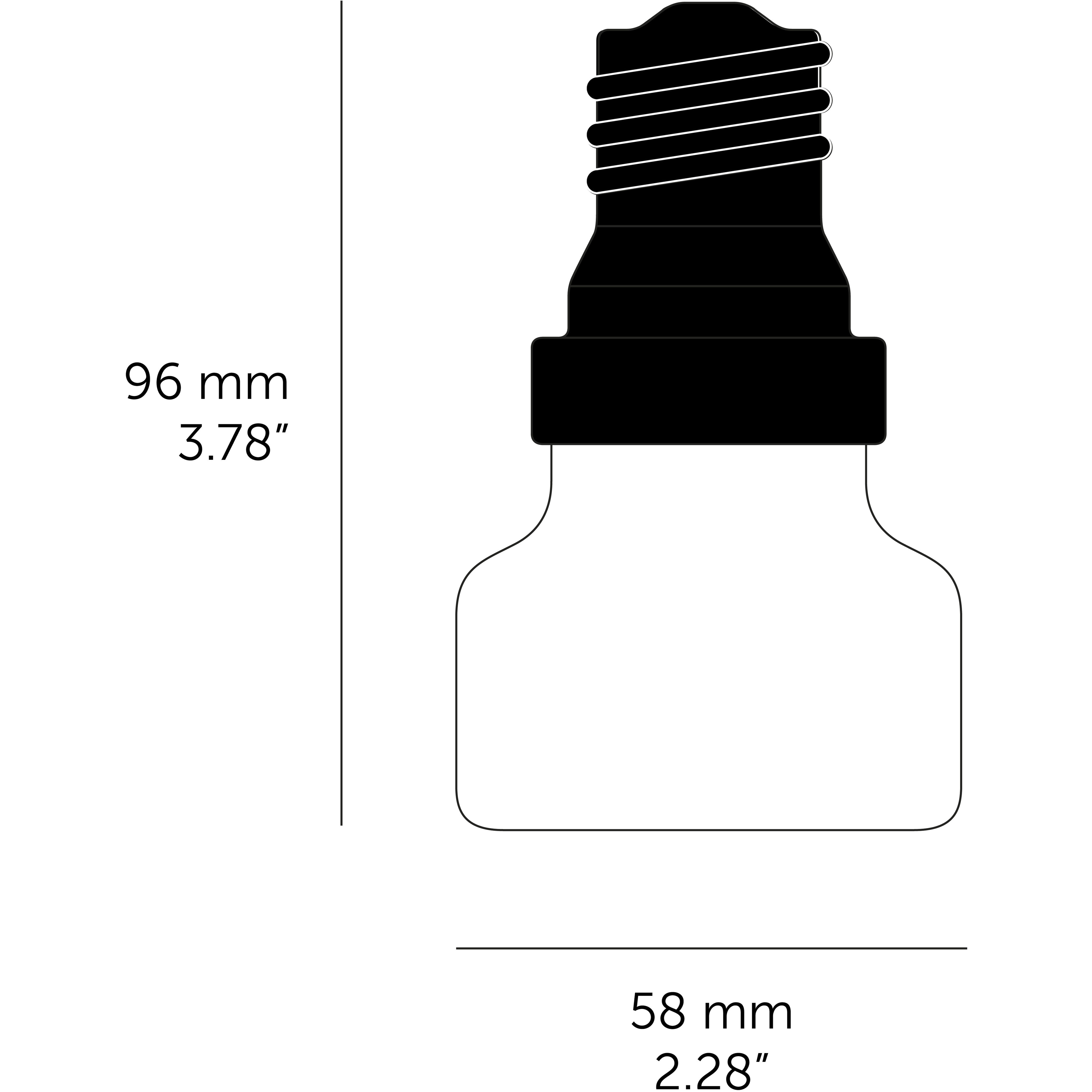 Punch LED E26 5.00 watt 120 2700K Light Bulb, Puck