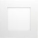 Edgewood White Recessed, Direct Wire