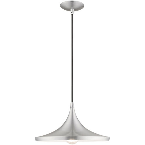 Allison 1 Light 14 inch Brushed Aluminum Mini Pendant Ceiling Light
