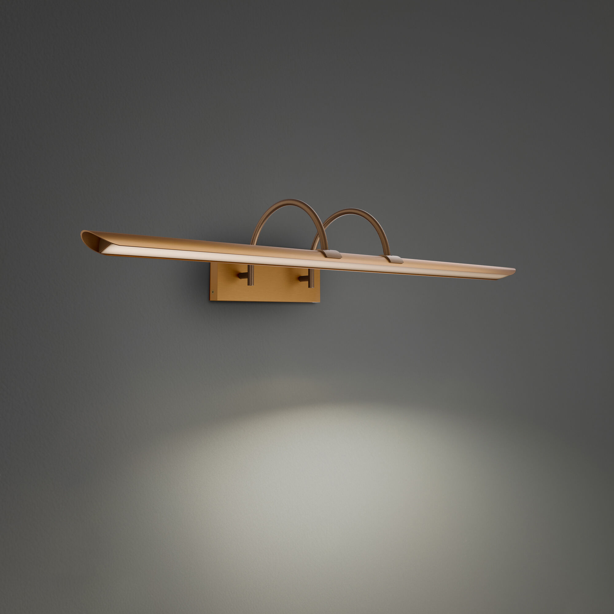 Ansel Indoor Wall Lighting in 4000K, Aged Brass