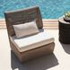 Dupont Pearl and Weathered Gray Outdoor Chair