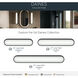 Daines LED 32.75 inch Black Bath Bar Wall Light