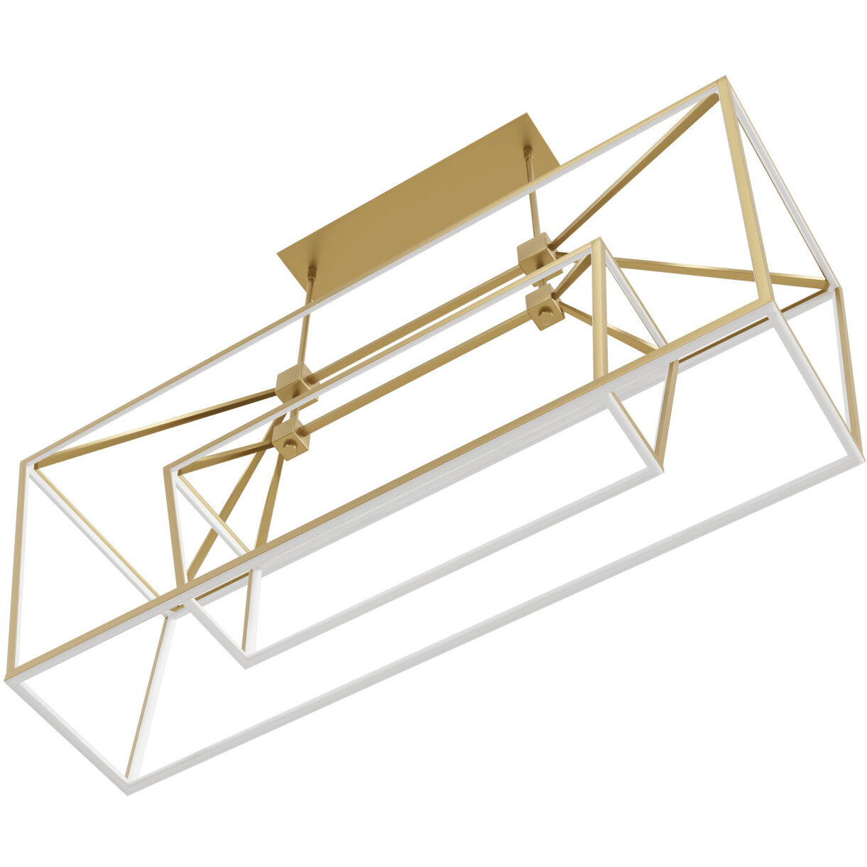 Park Ave. LED 17 inch Gold Pendant Ceiling Light