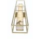 Blakley LED 4 inch Gold Wall Sconce Wall Light, Both Indoor/Outdoor