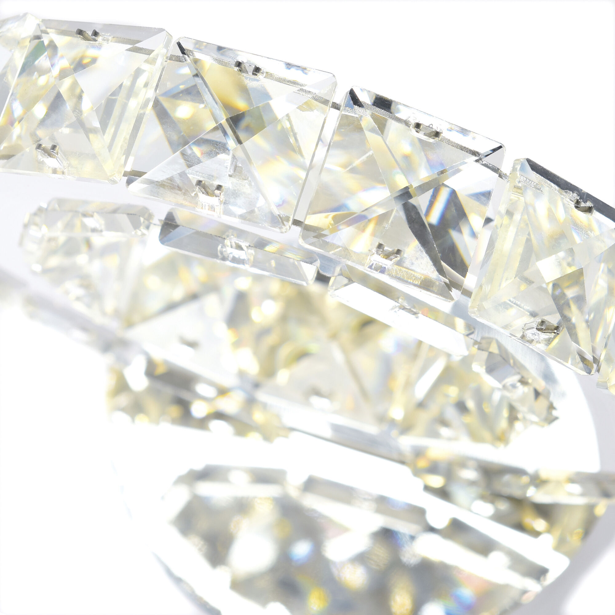 Ring LED 7 inch Chrome Wall Light