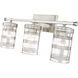 Archer 3 Light 25 inch Brushed Nickel Vanity Wall Light