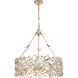 Levana 5 Light 24 inch Gold Chandelier Ceiling Light