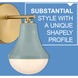 Haddie LED 7.25 inch Seafoam Bath Light Wall Light