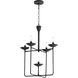 Bellevue 5 Light Noir Pendant Ceiling Light