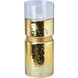 Halloway 15.2 X 5.9 inch Candleholder in Gold