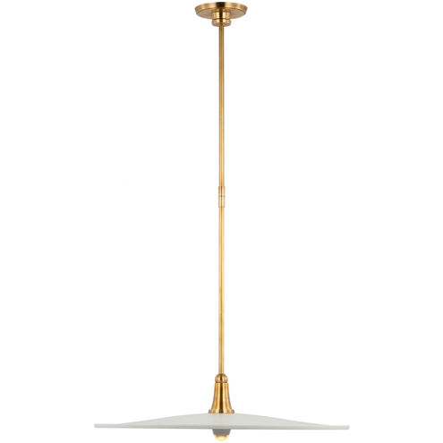 Thomas O'Brien Truesdell LED 24 inch Hand-Rubbed Antique Brass Pendant Ceiling Light