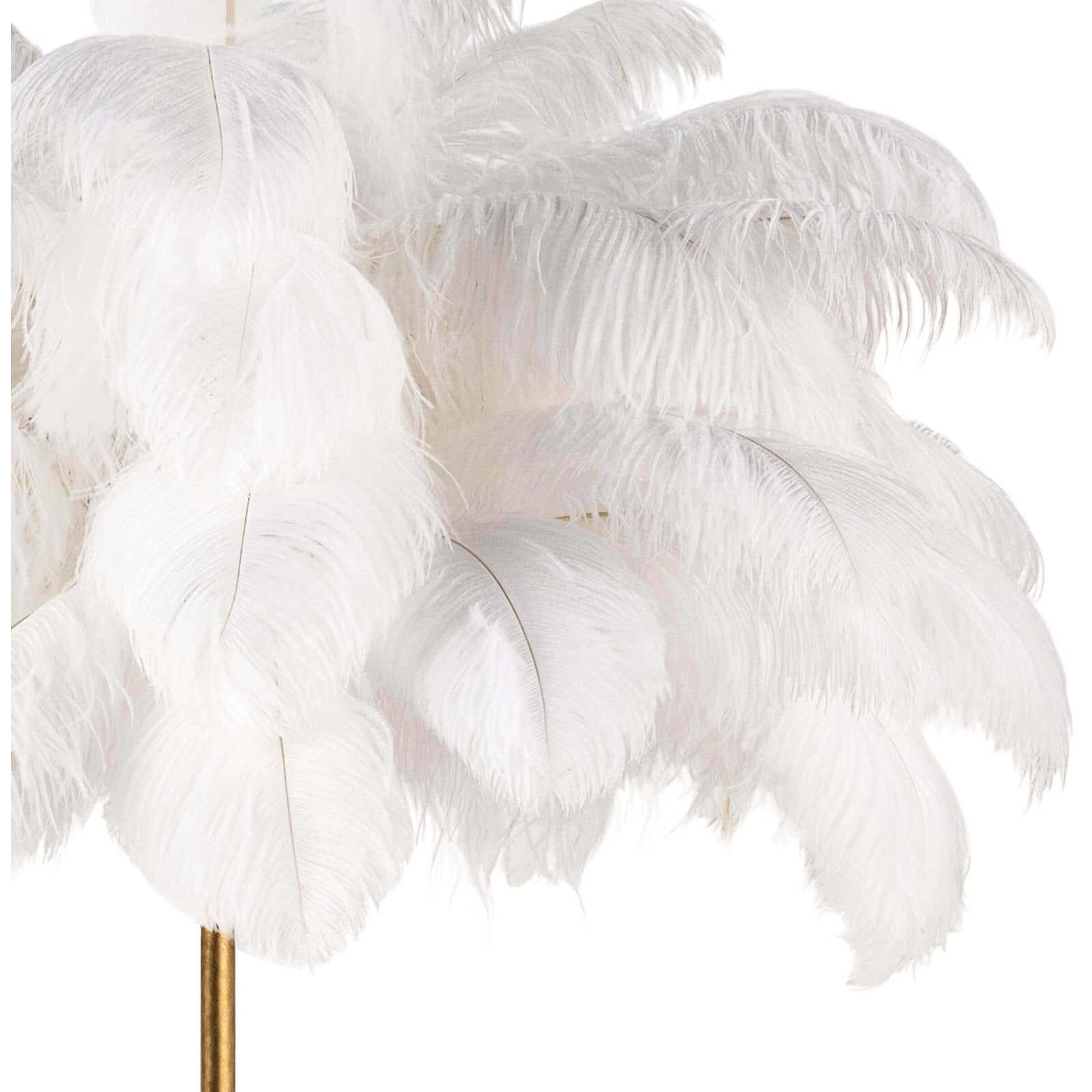 Josephine 32 inch 60.00 watt Gold Leaf Table Lamp Portable Light