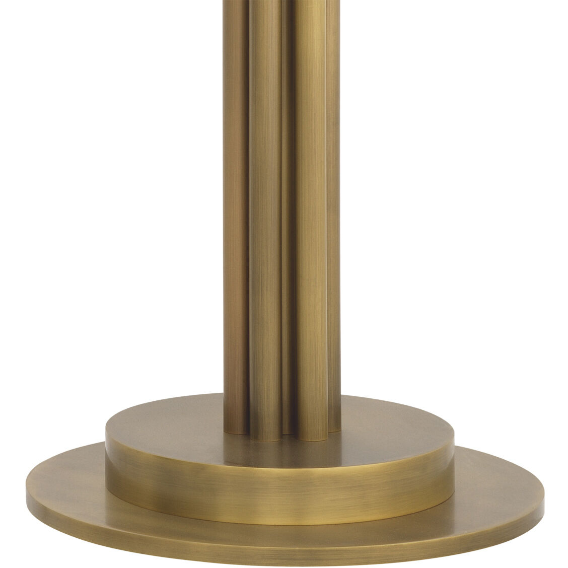 Figaro 76.77 inch 40 watt Antique Brass Floor Lamp Portable Light