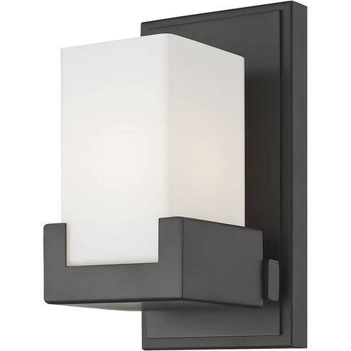 Peak LED 4.5 inch Bronze Wall Sconce Wall Light