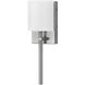 Galerie Avenue LED 6 inch Brushed Nickel ADA Indoor Wall Sconce Wall Light