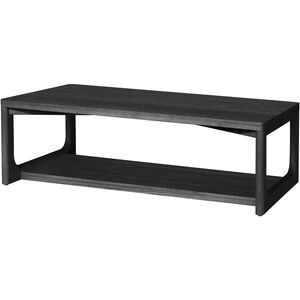 Callister 52 X 26 inch Charcoal Coffee Table