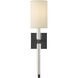 Anika 1 Light 4.75 inch Black Sconce Wall Light
