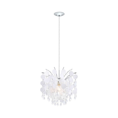 Fedra 1 Light 15 inch Chrome Chandelier Ceiling Light