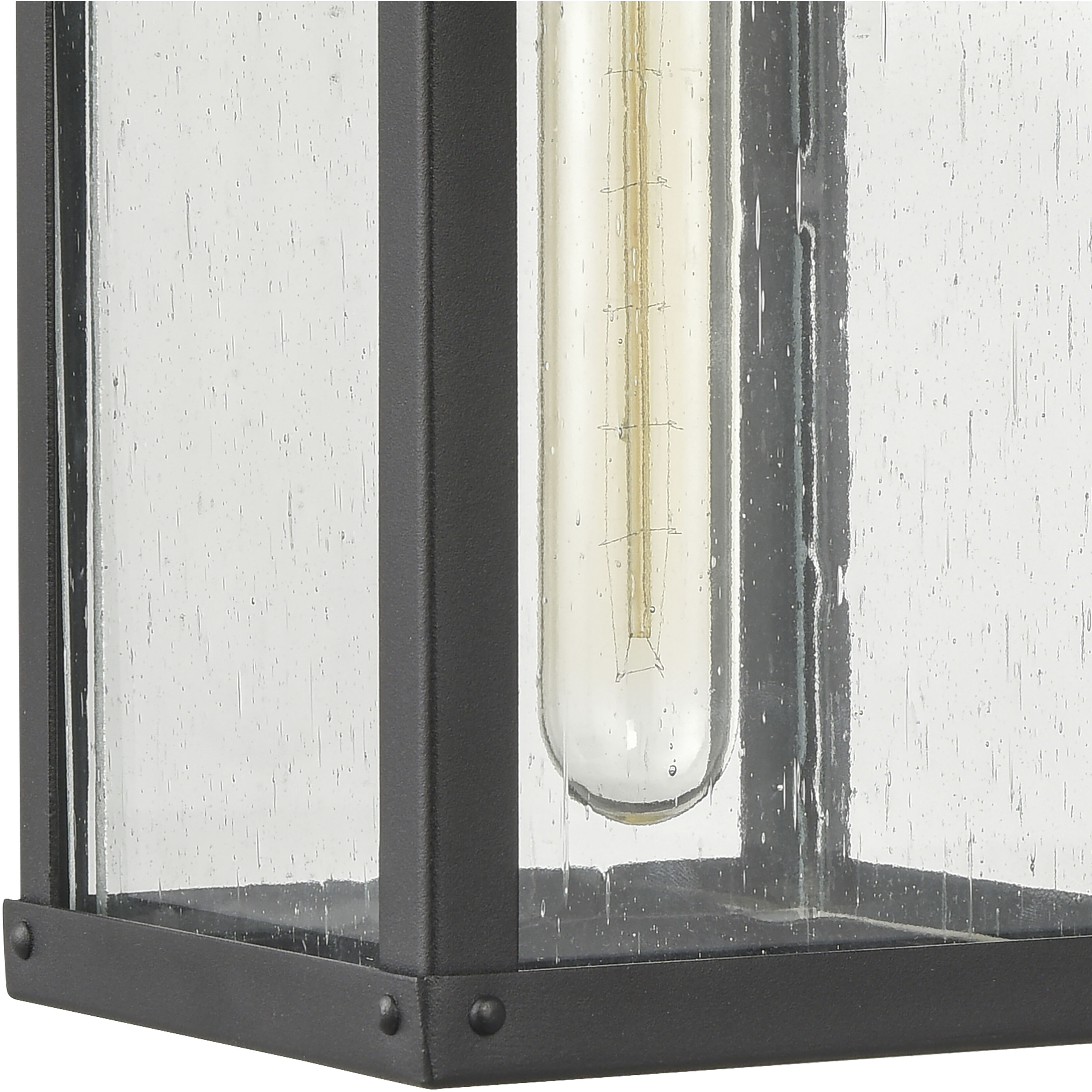 Dalton 1 Light 13 inch Textured Black Outdoor Wall Sconce