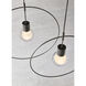Sean Lavin Mina LED 14 inch Satin Nickel Pendant Ceiling Light