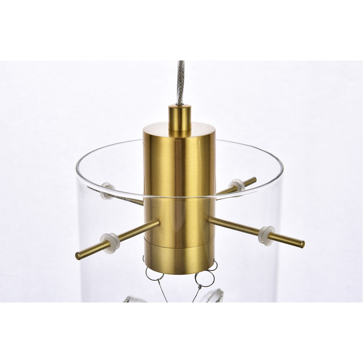 Hana 12 Light 22 inch Gold Pendant Ceiling Light