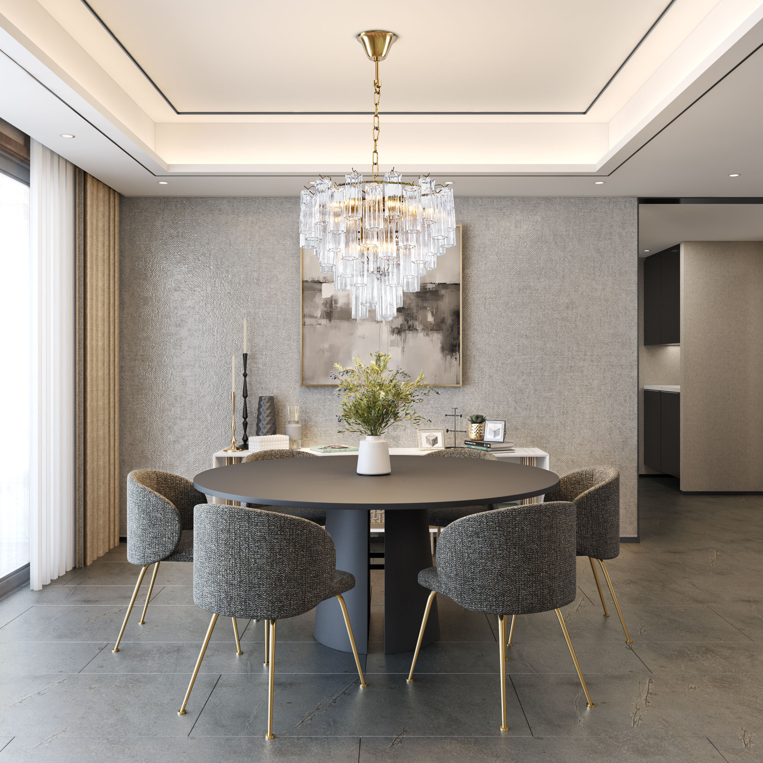 Sophia 16 Light 26 inch Brass Chandelier Ceiling Light