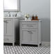 Adian Grey Bathroom Storage Cabinet