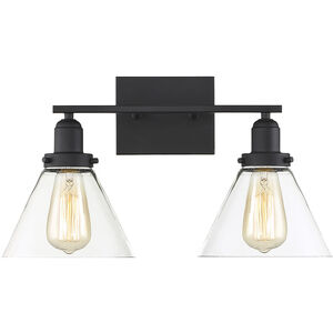 Drake 2 Light 17.75 inch Bathroom Vanity Light