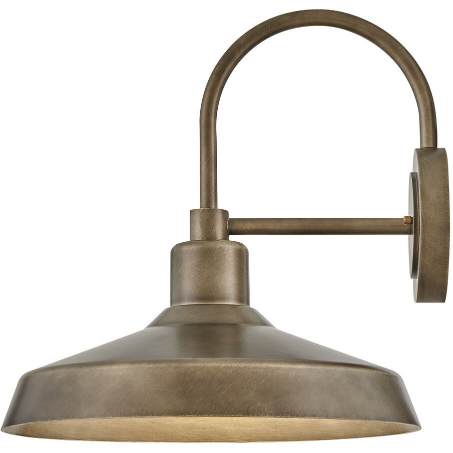 Forge Outdoor Wall Mount in Burnished Bronze, Coastal Elements