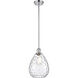 Ballston Large Waverly 1 Light 8 inch Polished Chrome Pendant Ceiling Light, Ballston